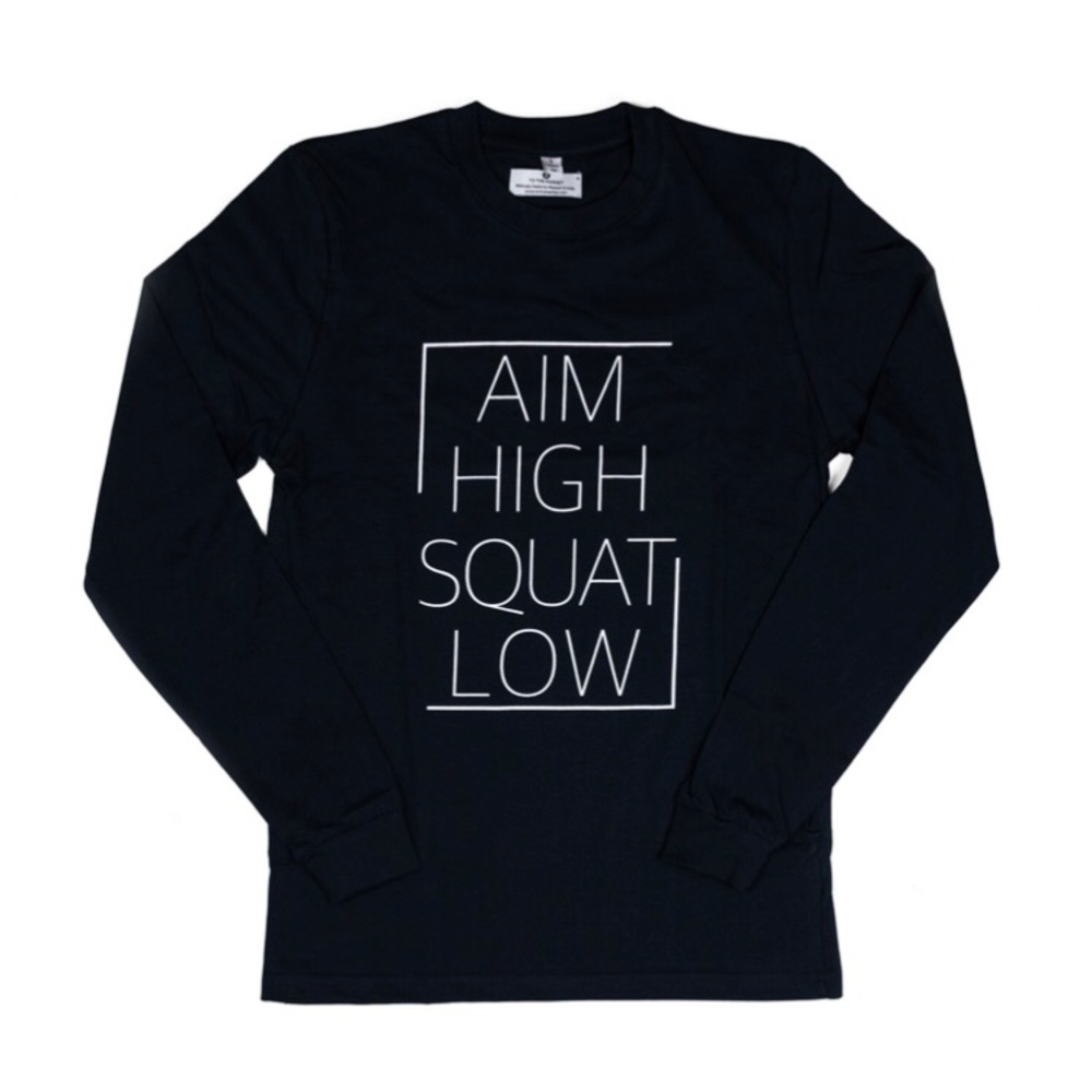 Barbella Aim High Squat Low Long Sleeve T Shirt